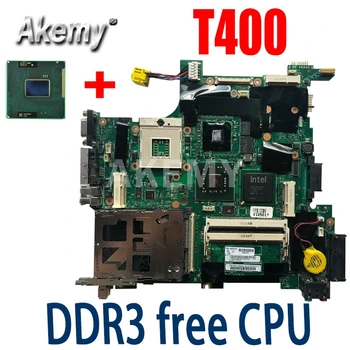 Akemy Pro Lenovo thinkpad T400 R400 14 palcový Notebook základní deska 63Y1187 42W8127 60Y3749 základní Deska DDR3 zdarma cpu