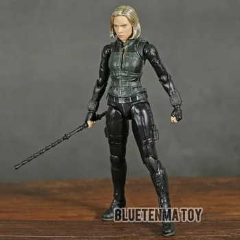 Marvel Avengers Infinity War Black Widow SHF PVC Akční Obrázek Sběratelskou Model Děti, Hračky, Panenky