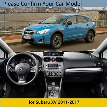 Palubní deska Krycí Ochranná Podložka pro Subaru XV 2011~2017 Auto Příslušenství palubní Desce Slunečník Anti-UV Koberec WRX STI 2012 2016